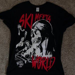 Vintage ski mask the slump god tour T-shirt